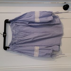 NWOT Who What Wear Off the Shoulder Top